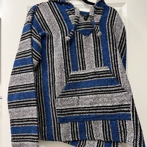 Blue Baja Hoodie